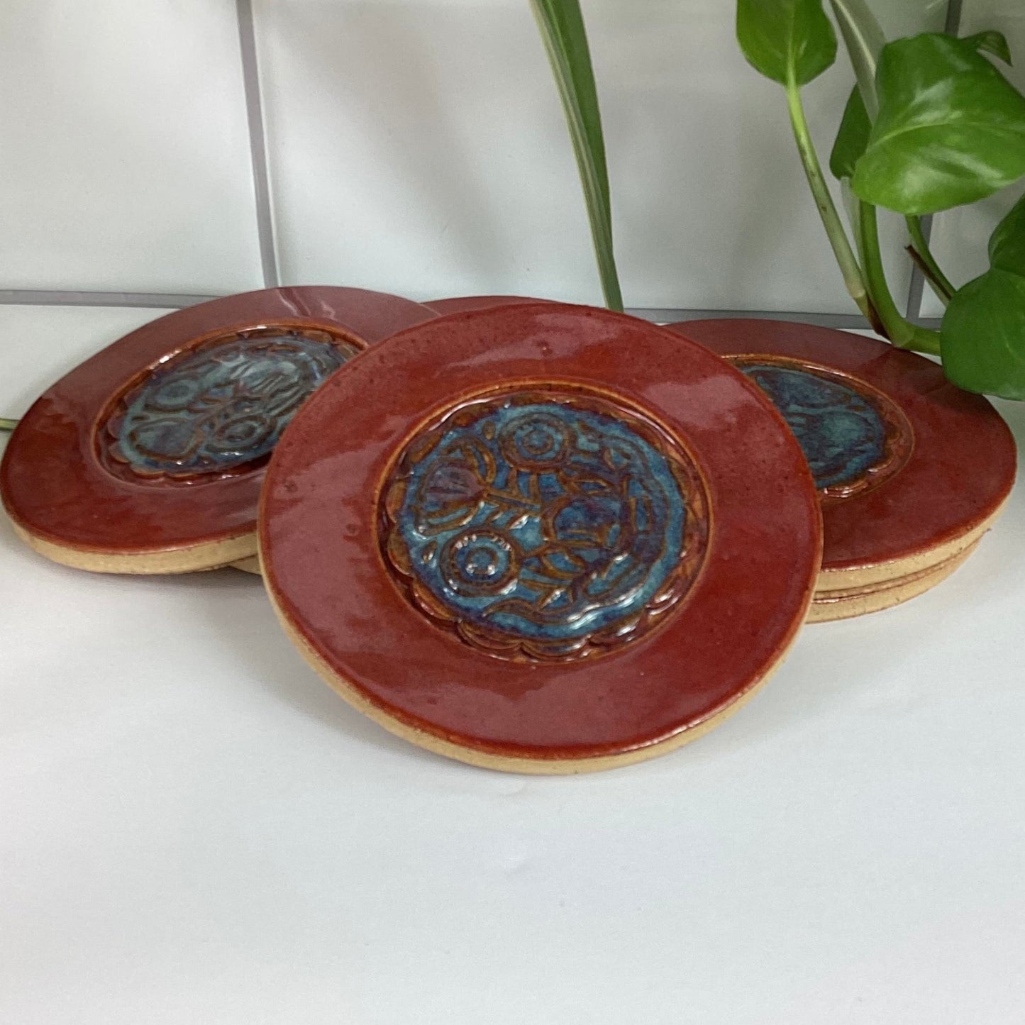 Moon Flower Coasters