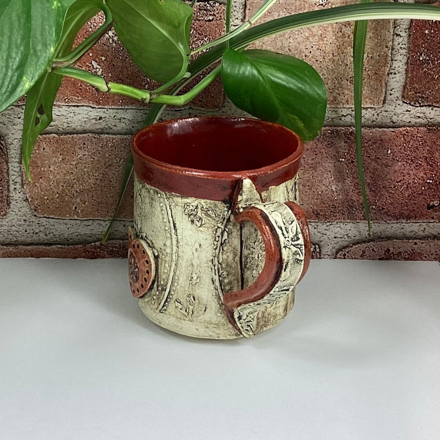 Antique Heart Mug