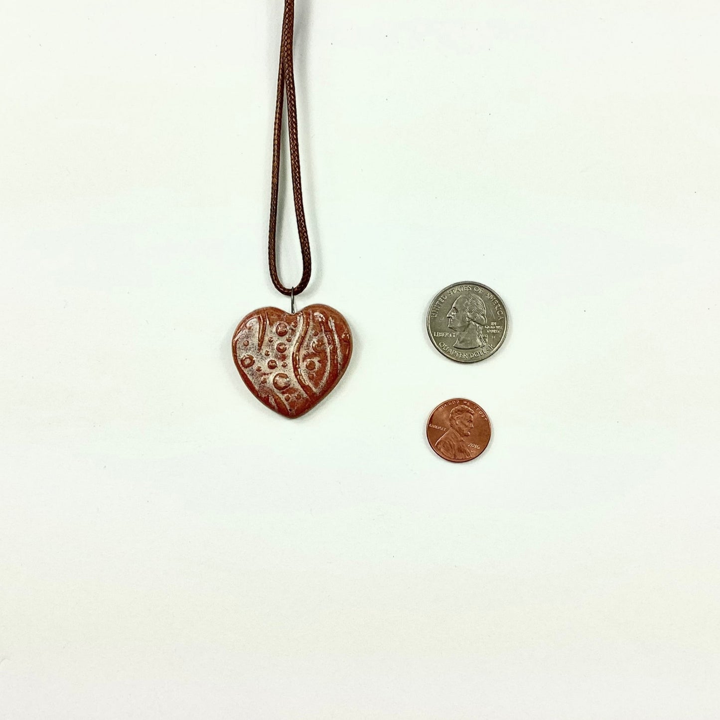 Whole Heart Pendant Necklaces