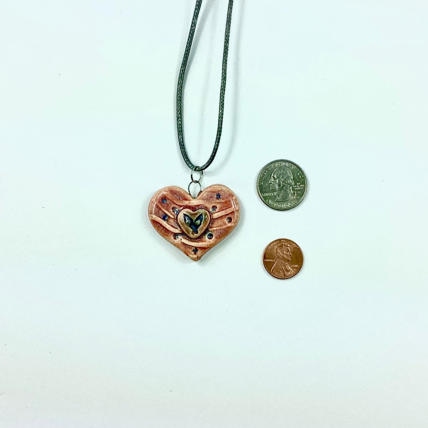 Whole Heart Pendant Necklaces