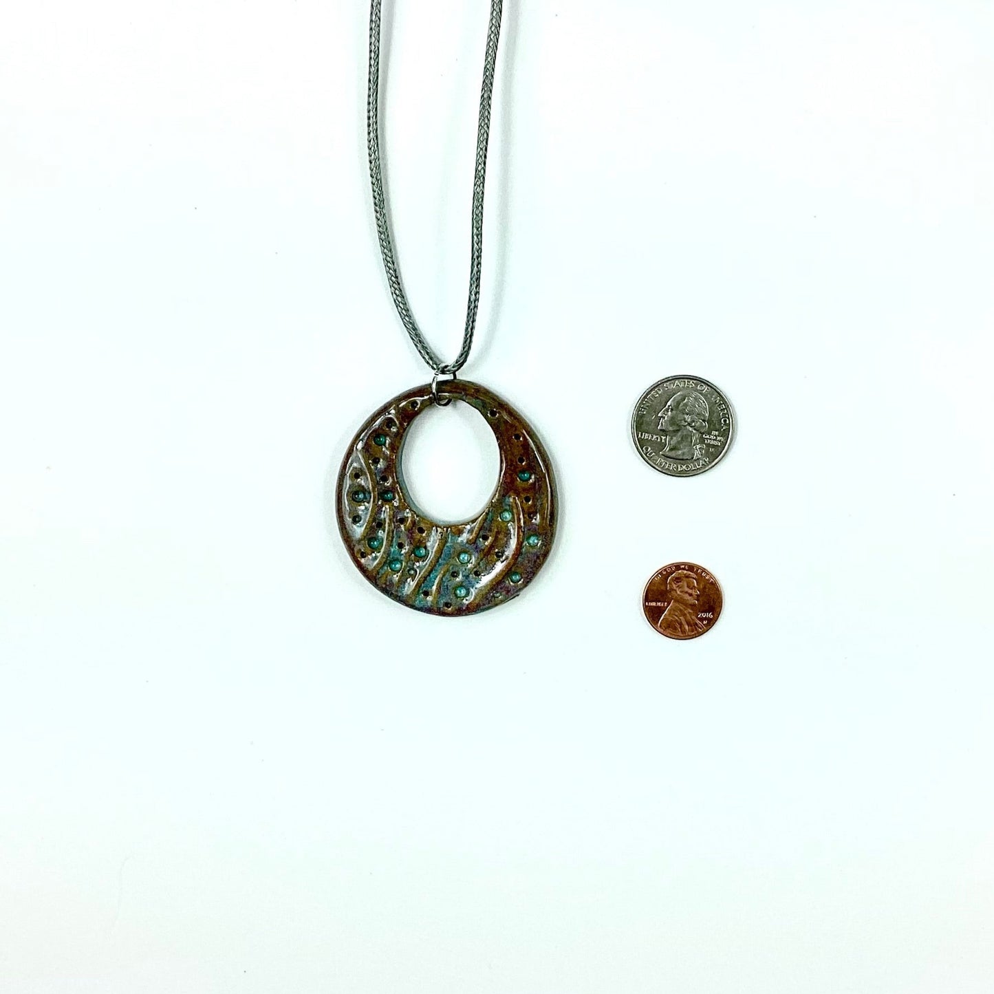 Stoneware Cutout Pendants