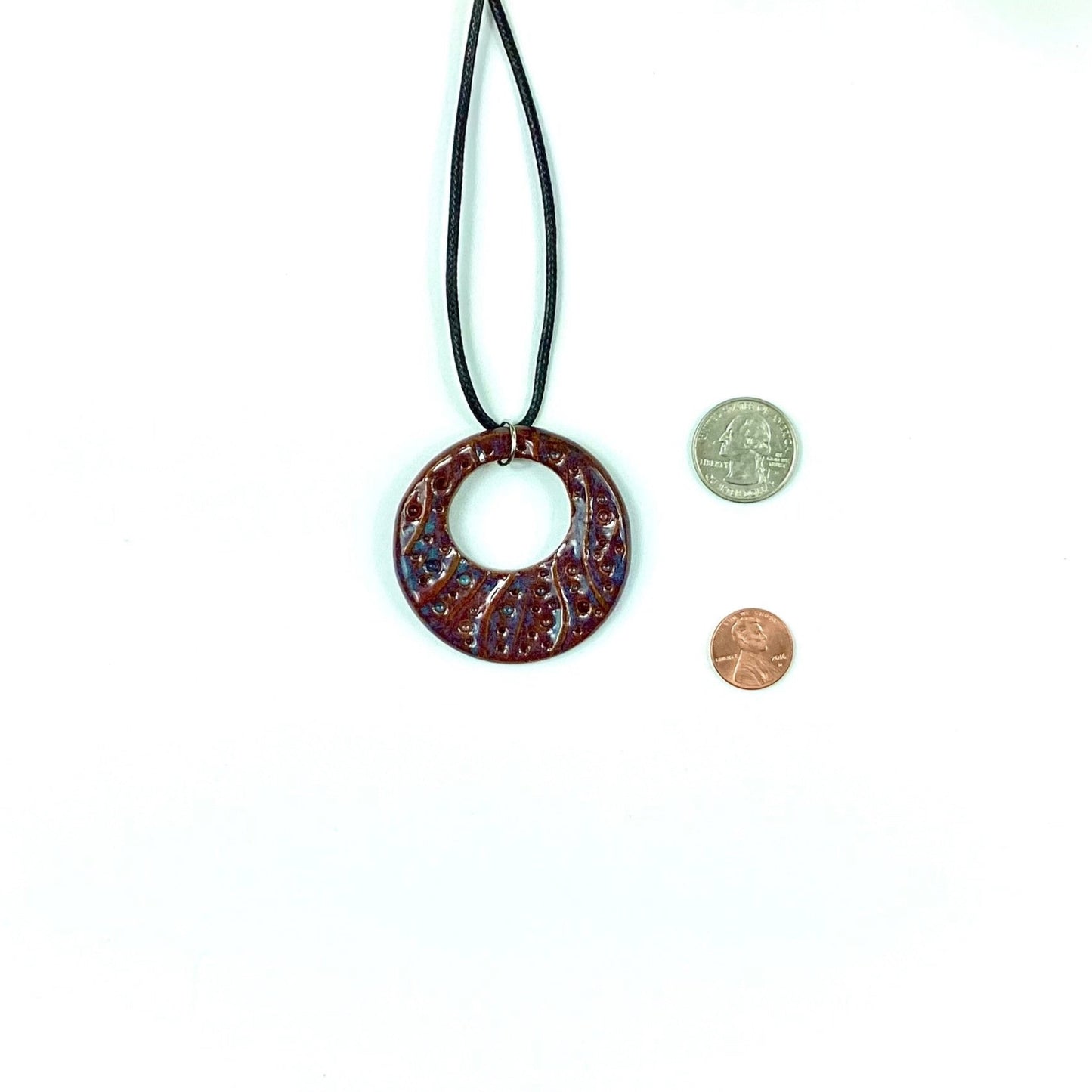 Stoneware Cutout Pendants