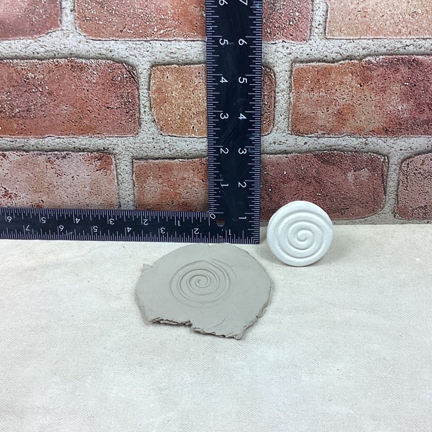 Medium Round Bisque Stamps