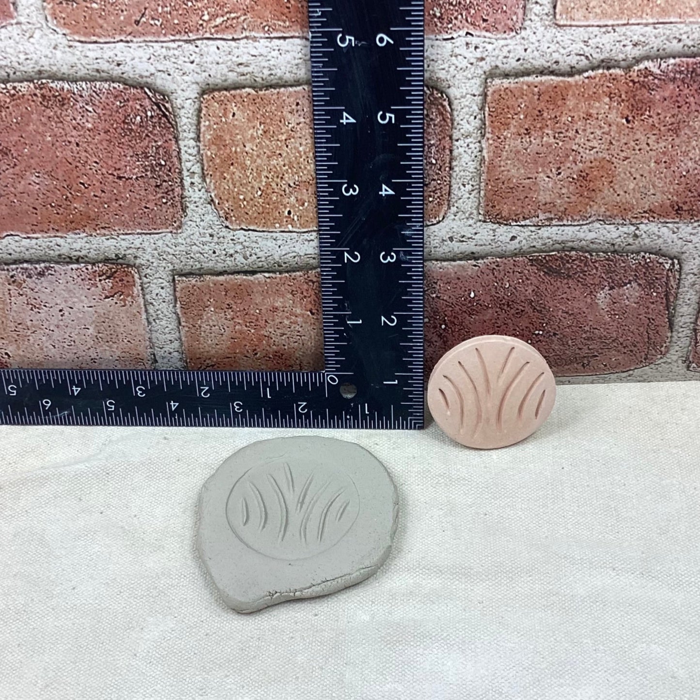 Medium Round Bisque Stamps