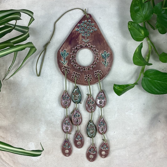 Lavender Plum Wind Chime