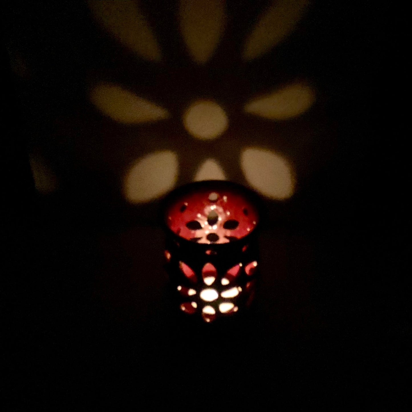 Small Red Candle Lantern